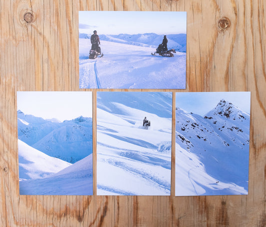 SNOW - Postcard 4 pack - Fine Art (5x7) - ©Grant Sachs Photography