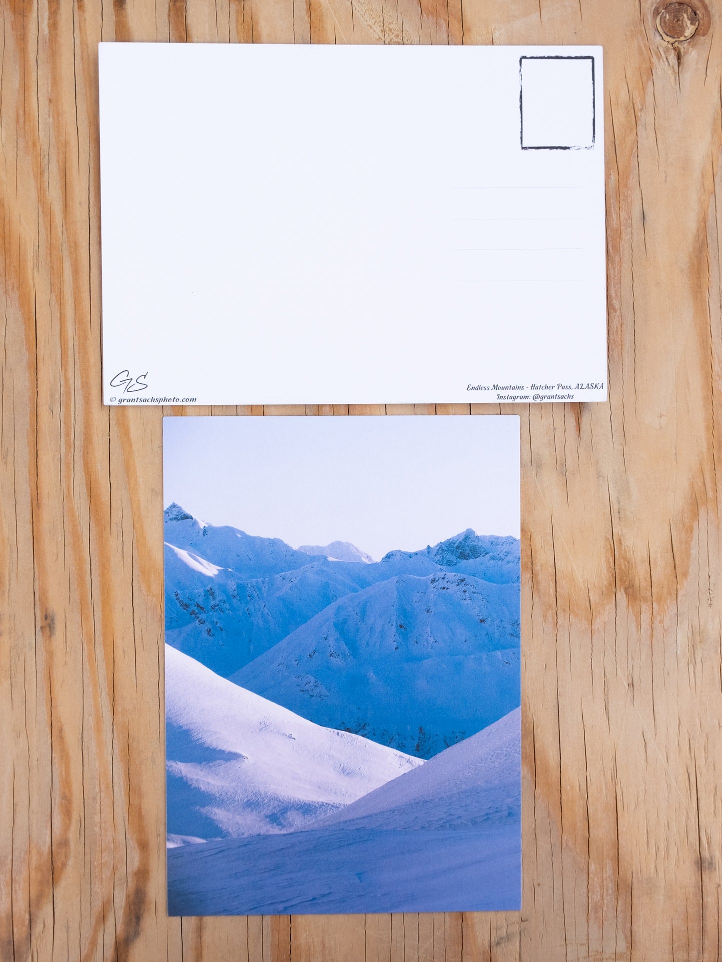SNOW - Postcard 4 pack - Fine Art (5x7) - ©Grant Sachs Photography